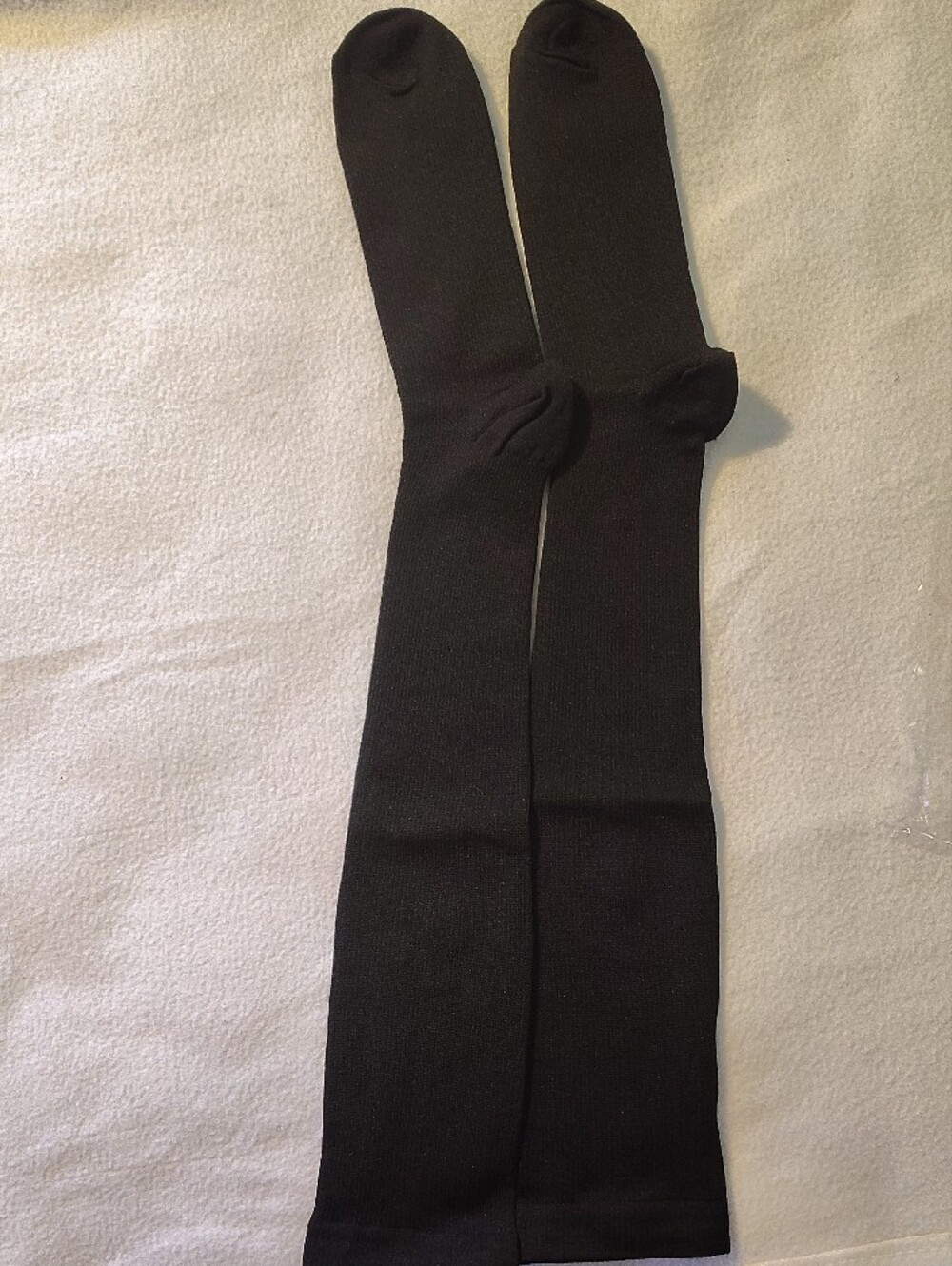 Black Over the Calf Compression Dress Socks Size Large/Extra Large - Picture 5 of 8